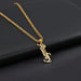 Custom Name Crown Necklace- Trendy Crown Name Necklace in Gold, Silver & Rose Gold SF