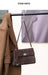 Leather Shoulder Bag - Soft Casual Tote SF