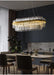 Modern Luxury LED Crystal Chandelier – Dimmable Remote-Controlled Ceiling Light - Samanta Factory