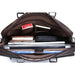 Men’s Business Briefcase – PU Leather Office Work Bag SF