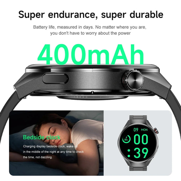 GPS IP68 waterproof Smartwatch – AMOLED Display with Bluetooth Calling SF