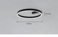LED Ceiling Light – Modern Surface-Mounted Design with Dimmable Remote Control - Samanta Factory