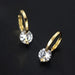 Moissanite Hoop Earrings – 1.0CT VVS1 D-E Color Sterling Silver SF