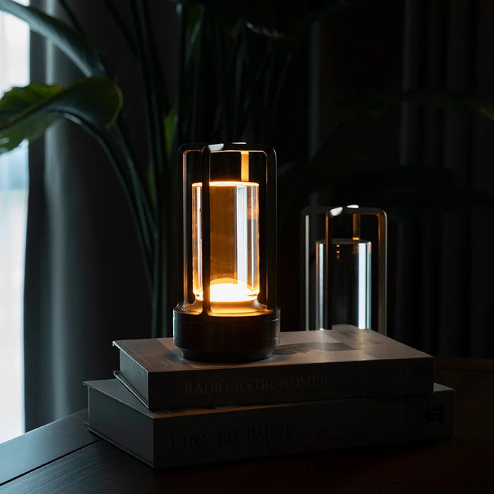 Modern Touch-Control Table Lamp – Dimmable LED Light with Warm & Cool Settings - Samanta Factory