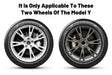 4PCS 19 Inch Cyclone Style Wheel Covers for Tesla Model Y (2020-2024) Right & Left Automobile Accessories Hubcaps Replacement - Samanta Factory