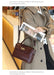 Women’s  Leather Shoulder Bag – Compact Casual Satchel SF