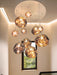 Modern Pendant Light – Energy-Saving LED Cord Fixture with Iron Finish - Samanta Factory