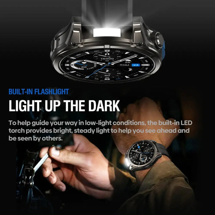 Voice Calling Smartwatch – AMOLED Display & Advanced Health Tracking SF