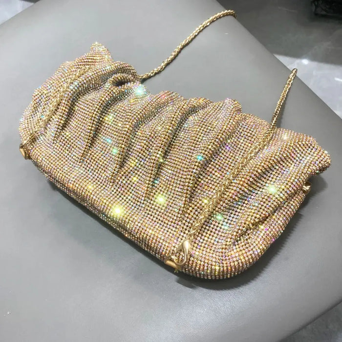 Metallic Clutch Bag – Shiny Casual for Women SF
