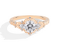 Moissanite Diamond Ring – 1CT D VVS1 Round Cut SF