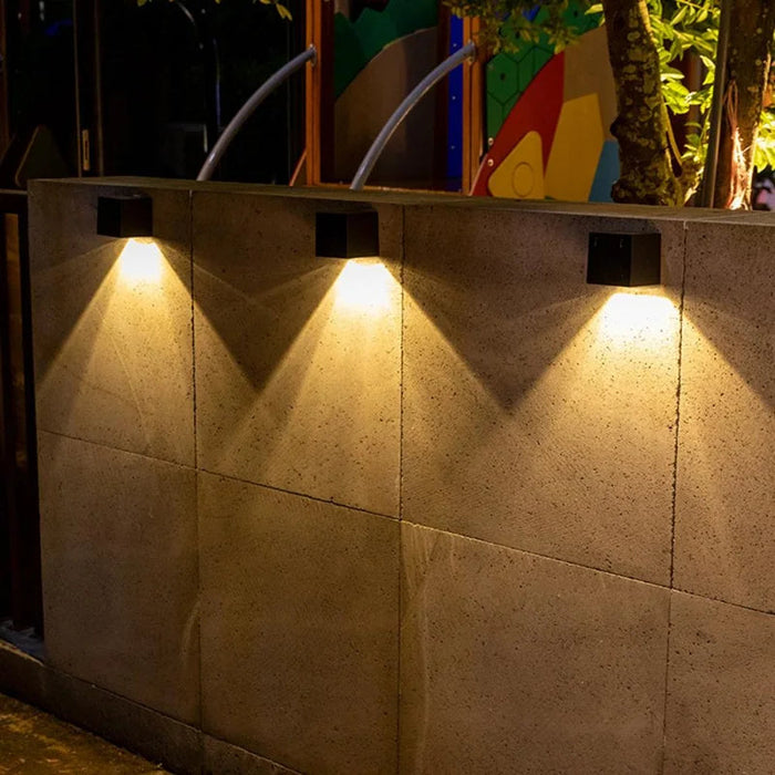 Solar Wall Washing Lamp – IP65 Waterproof LED Light SF