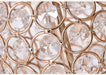 Crystal Table Lamp – Elegant Bedside Light with Polished Chrome Finish - Samanta Factory