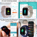 ECG Health Smartwatch – AMOLED Display & AI Voice Calling SF
