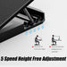 Laptop Cooling Pad – 6-Fan Ultra-Quiet Airflow for 13–18" Notebook - Samanta Factory