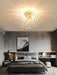Crystal Dandelion Ceiling Light – 4-Light Nordic Chandelier for Living Room & Dining Room SF