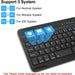 Bluetooth Tablet Keyboard – 7" & 10" Wireless Keyboard for iPad, Android & Windows SF