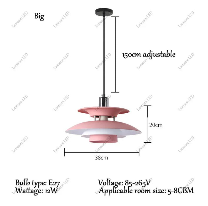 Modern UFO Pendant Light – Energy-Efficient LED Ceiling Lamp for Stylish Interiors - Samanta Factory