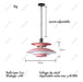 Modern UFO Pendant Light – Energy-Efficient LED Ceiling Lamp for Stylish Interiors - Samanta Factory