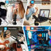 USB Condenser Microphone Kit – Cardioid with DSP Noise Cancellation & Plug-and-Play Setup SF