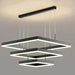 Modern LED Ring Pendant Light – Dimmable Multi-Color Ceiling Fixture for Living & Bedroom Spaces - Samanta Factory