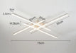 Ceiling Light – Modern Nordic Iron & Acrylic Design with LED Illumination - Samanta Factory