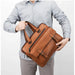 Business Laptop Briefcase – Lightweight 14-Inch Office Messenger Bag SF