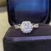 Moissanite Bridal Ring Set – VVS1 D-Color 925 Sterling Silver SF