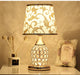 Crystal Table Lamp – Elegant Bedside Light with Polished Chrome Finish - Samanta Factory