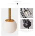 Modern LED Chandelier – Frosted Glass Pendant Light for Elegant Interiors - Samanta Factory
