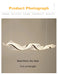 Modern LED Pendant Light – Smart Dimmable with Remote Control SF