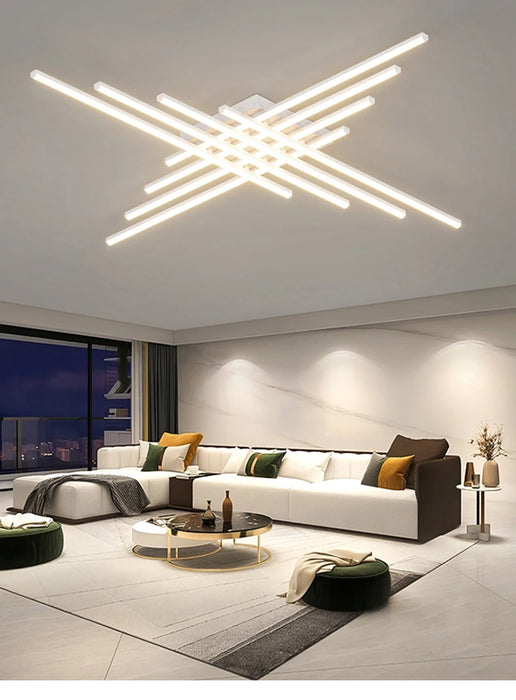 Modern LED Ceiling Light – Adjustable Dimmable Fixture for Kitchen, Bedroom, and Living Spaces - Samanta Factory