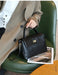 Women’s  Leather Shoulder Bag – Compact Casual Satchel SF