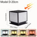 Solar LED Wall Light – Waterproof 4-Color Emergency Outdoor Lamp - Samanta Factory