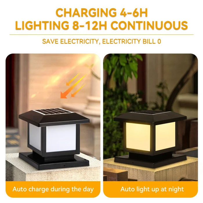 Solar LED Wall Light – Waterproof 4-Color Emergency Outdoor Lamp - Samanta Factory