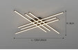 Modern LED Ceiling Light – Adjustable Dimmable Fixture for Kitchen, Bedroom, and Living Spaces - Samanta Factory