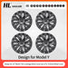 HL 19 Inch Hub Cap for Tesla Model Y 2020-2023 Wheel Hubcap Performance Replacement Wheel Cap Full Rim Cover Accessories - Samanta Factory