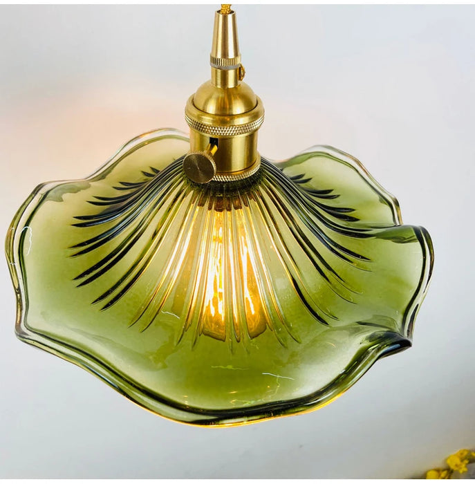 Art Deco Copper Pendant Light – Elegant Ceiling Lamp for Modern Interiors - Samanta Factory