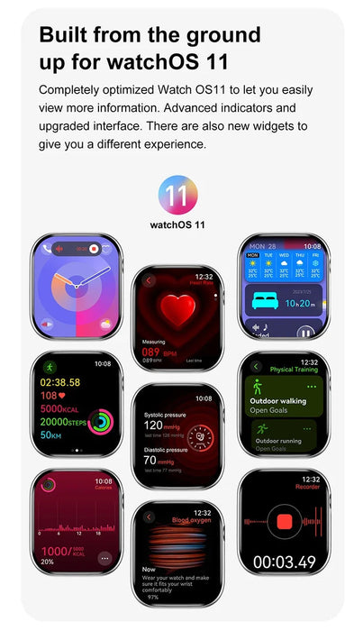 GPS Smart Watch with Health Tracking – AMOLED Display with Bluetooth Calling SF
