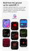 GPS Smart Watch with Health Tracking – AMOLED Display with Bluetooth Calling SF