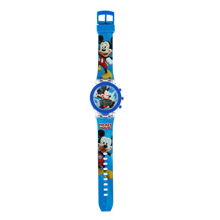 Cartoon Digital Kids Watch – Waterproof Flashing LED Light Watch for Girls & Boys - Samanta Factory