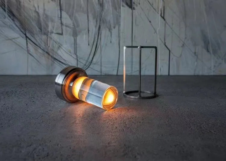 Modern Touch-Control Table Lamp – Dimmable LED Light with Warm & Cool Settings - Samanta Factory