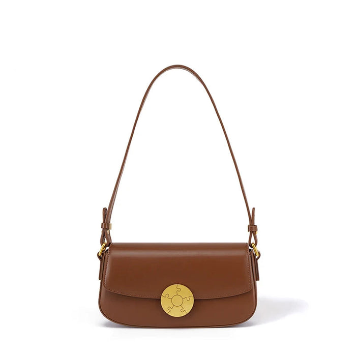 Stylish Split Leather Bucket Shoulder Bag – Versatile Women’s Handbag for Work & Casual Outings - Samanta Factory