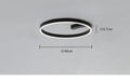 LED Ceiling Light – Modern Surface-Mounted Design with Dimmable Remote Control - Samanta Factory