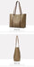 Women’s Canvas Shoulder Tote – Fashion Party Handbag SF