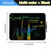 LCD Writing Tablet – Colorful Screen with One-Tap Erase & Pressure-Sensitive Drawing - Samanta Factory