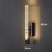 Modern Black & Gold LED Pendant Light – Crystal Rod Design for Ambient Lighting - Samanta Factory