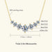 Moissanite Pendant Necklace – D Color VVS1 Sparkle in 925 Sterling Silver SF
