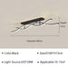 LED Ceiling Light – Simple Line Design for Modern Kitchens, Bedrooms, and Dining Areas - Samanta Factory