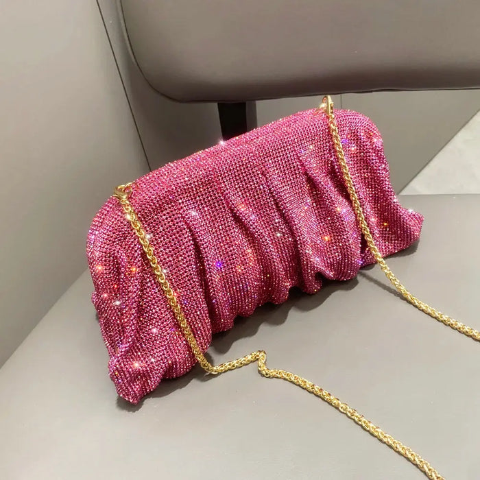 Metallic Clutch Bag – Shiny Casual for Women SF
