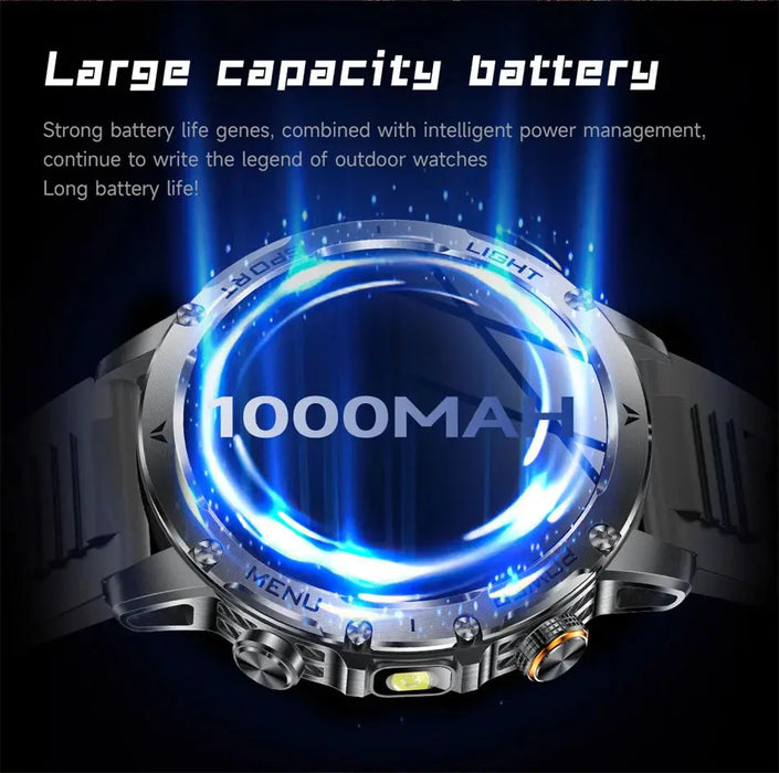 Smart Watch – AMOLED Display with AI Health Tracking SF